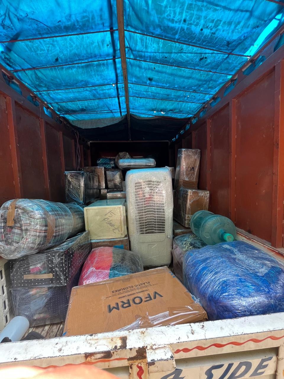 Furniture packing and wrapping